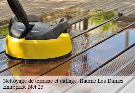 Nettoyage de terrasse et dallage   baume-les-dames-25110 Entreprise Net 25 