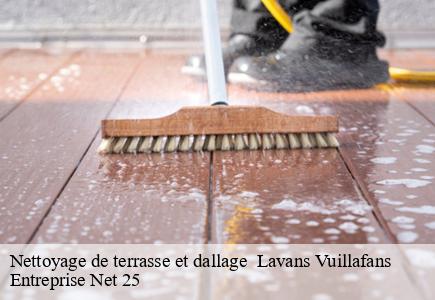 Nettoyage de terrasse et dallage   lavans-vuillafans-25580 Entreprise Net 25 