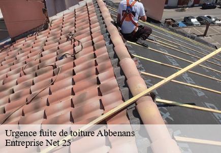 Urgence fuite de toiture  abbenans-25340 Entreprise Net 25 