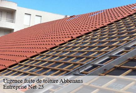 Urgence fuite de toiture  abbenans-25340 Entreprise Net 25 