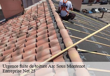 Urgence fuite de toiture  arc-sous-montenot-25270 Entreprise Net 25 