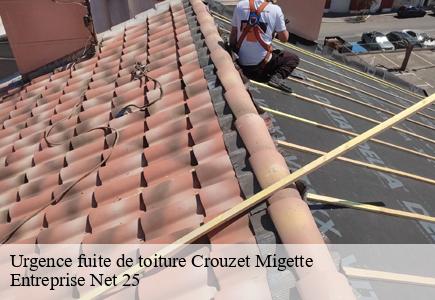 Urgence fuite de toiture  crouzet-migette-25270 Entreprise Net 25 