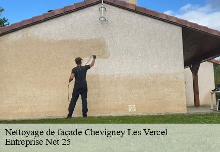 Nettoyage de façade  chevigney-les-vercel-25530 Entreprise Net 25 